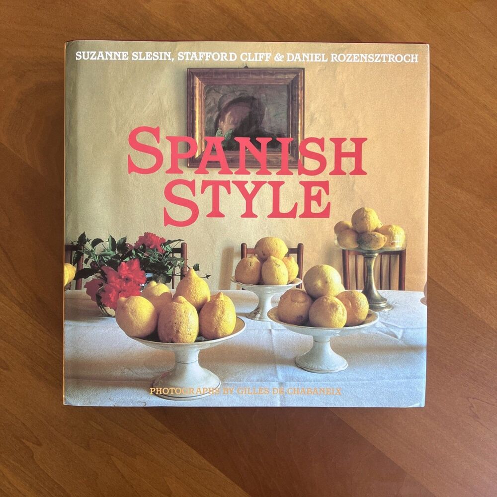 SPANISH STYLE LIFESTYLE/HOUSE & HOME Coffee Table Design Vintage Book
